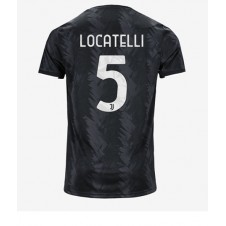 Juventus Manuel Locatelli #5 Bortatröja 2022-23 Korta ärmar